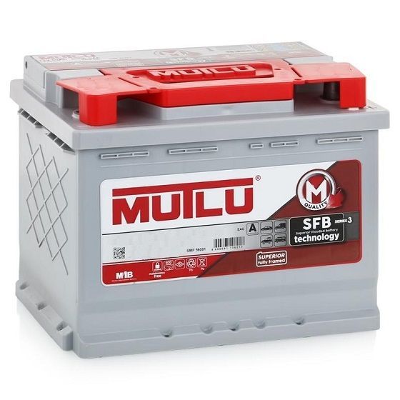 Mutlu SFB L3.75.072.B 75А/ч-12V ст EN720 европейские прямая 278x175x190
